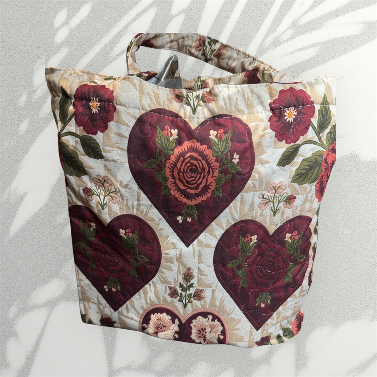 Tote bags filled with goodies